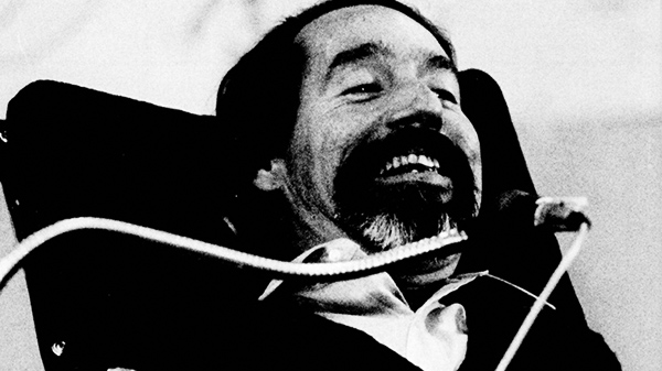 Ed Roberts smiling